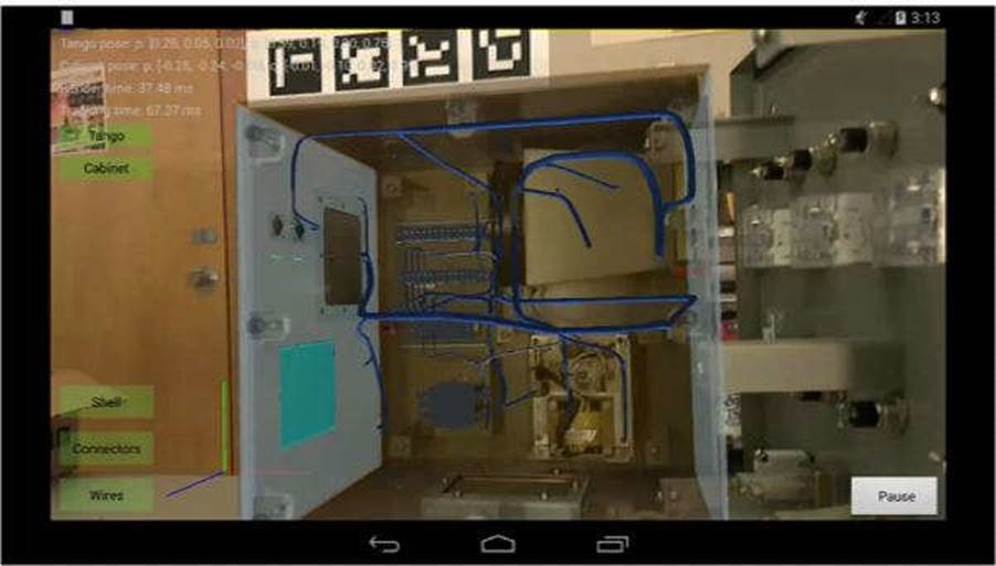 spARky: Reducing Wiring Costs Using 3D Model and Augmented Reality – NSRP
